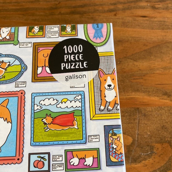 Museum of the Corgi 1000 Piece Jigsaw Puzzle Galison New - Picture 3 of 8